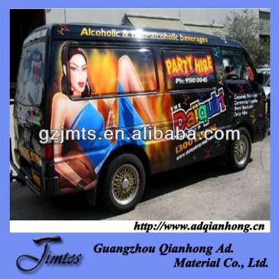 Printed car wraps/glossy black car vinyl wrap/vinyl sticker car cover