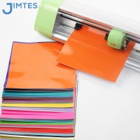 Sign cutting film material sheets pvc self adhesive plotter cutting colorful vinyl